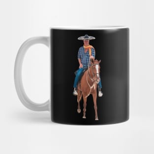 Anthony Bourdain Equestrian Mug